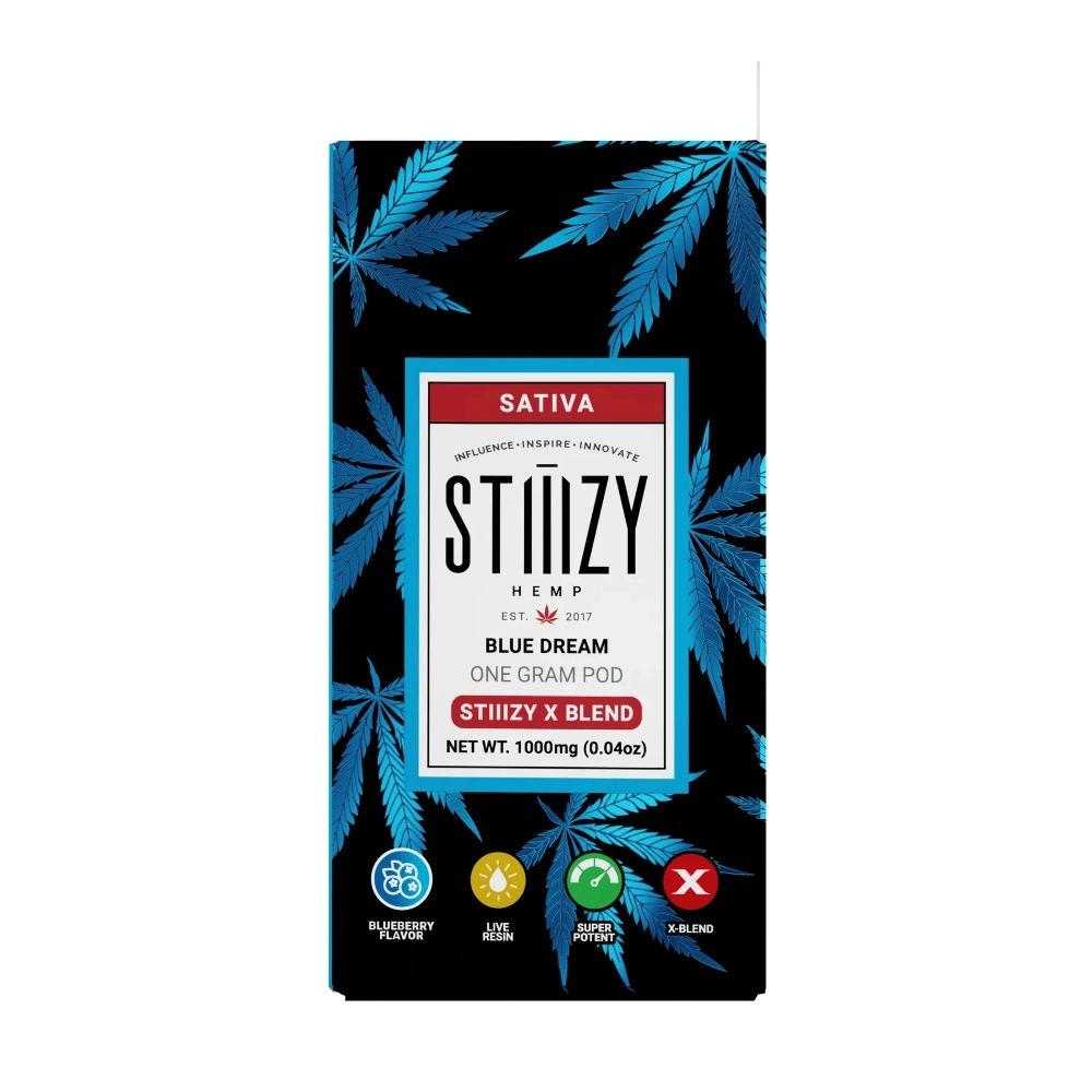 STIIIZY - X Blend Pod (1g) Blue Dream SATIVA - QNI Wholesale