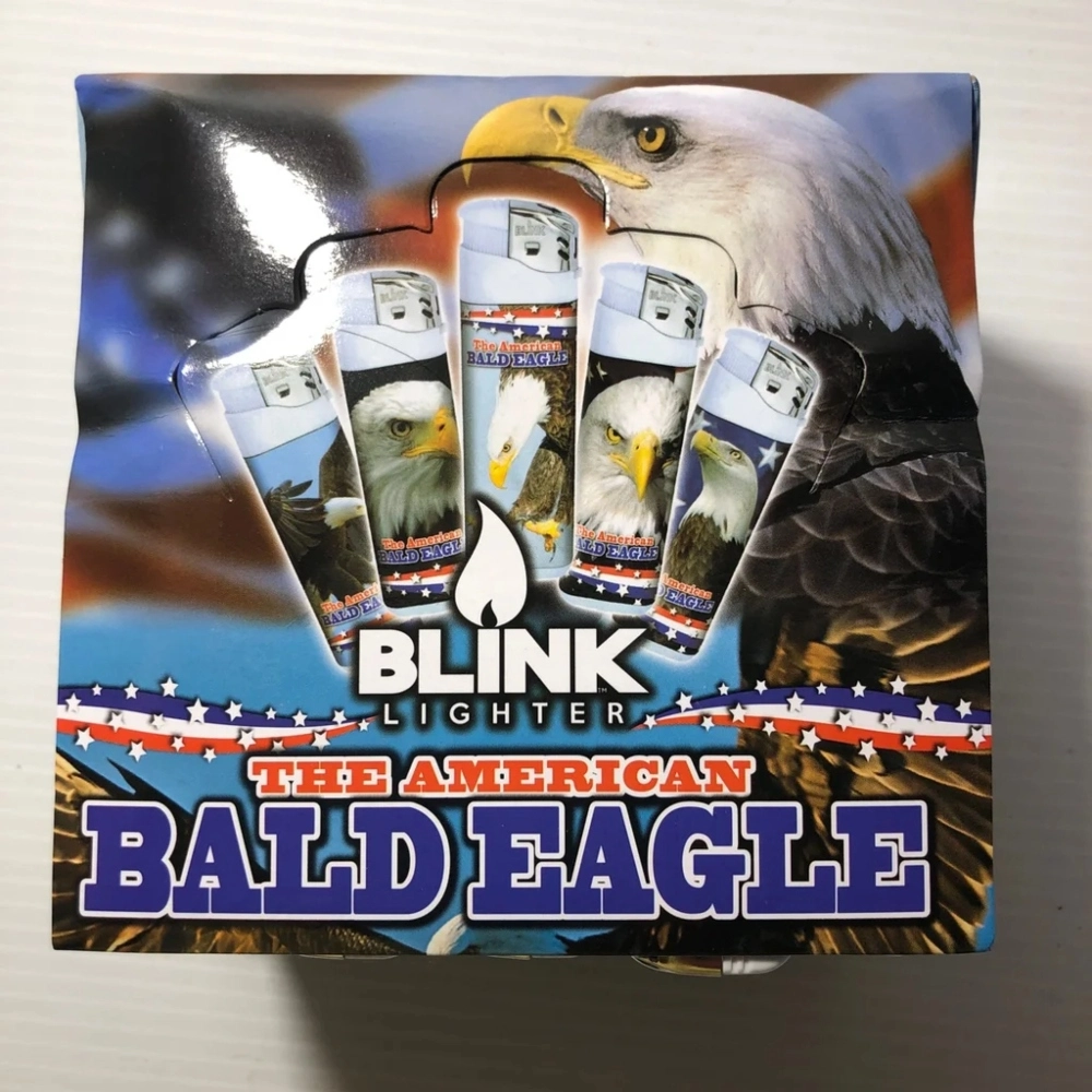 BLINK BALD EAGLE ELECTRONIC LIGHTER 50CT