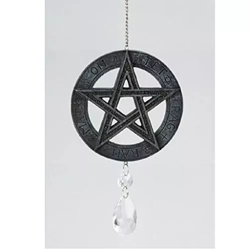 FG HANGING PENTAGRAM DREAM CATCHER
