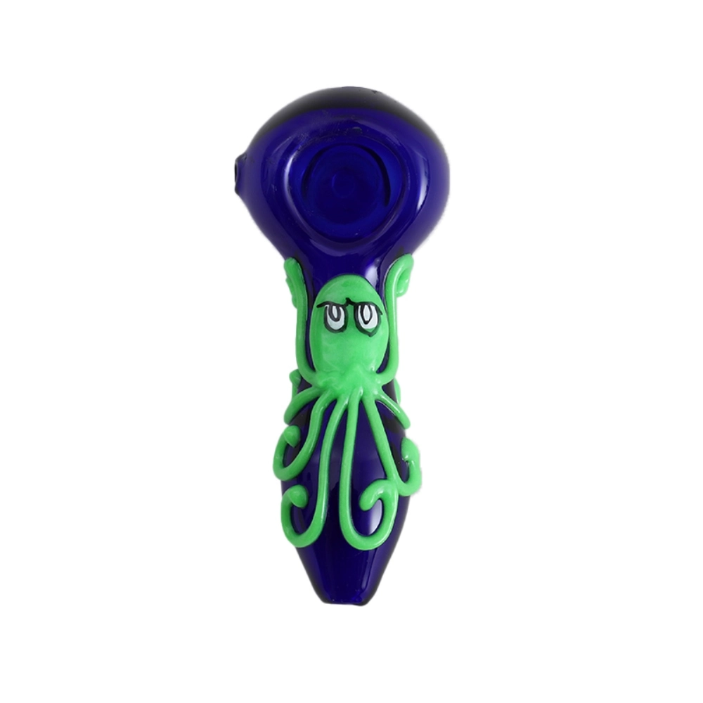 HAND PIPE BLUE OCTOPUS ASSORTED DESIGN