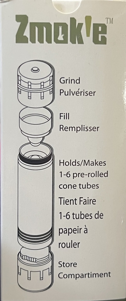 Zmok'e All In One Grinder Tube