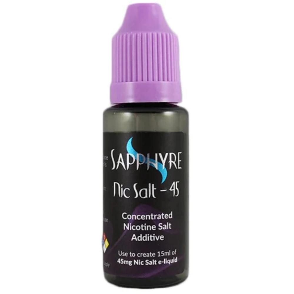 SAPPHYRE SALT NIC 25 CONCENTRATED 0.9ML NIC MIXING BOTTLE