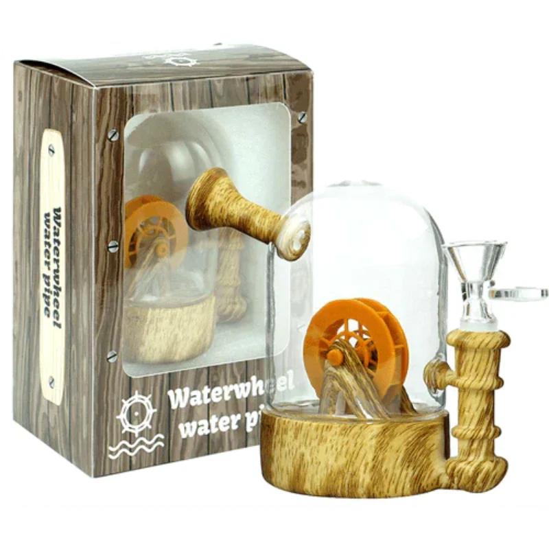 WATERPIPE WATERWHEEL GLASS GLOBE