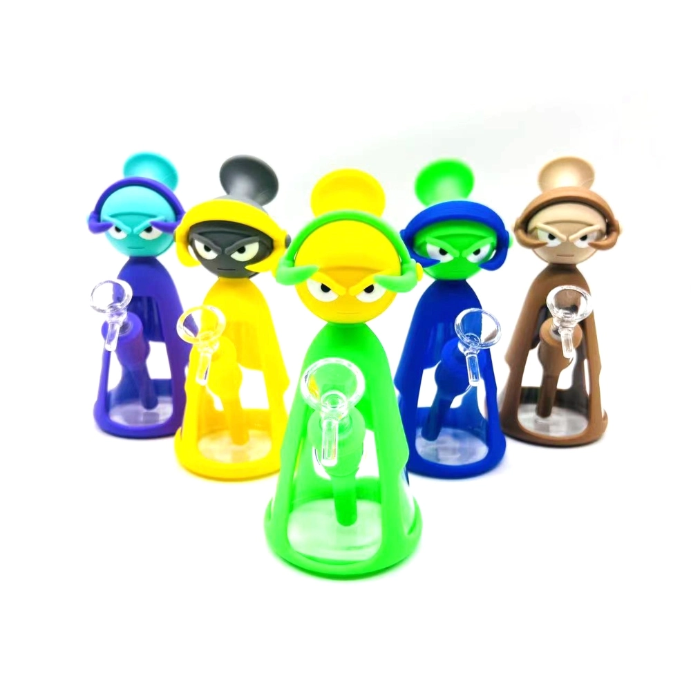 SILICONE WATERPIPE LITTLE MAN