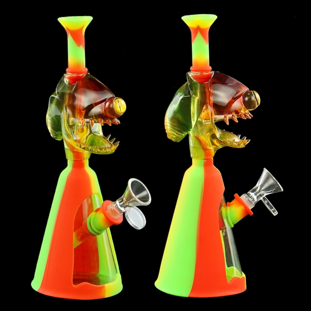 SILICONE WATERPIPE WATER LEAK PROOF DAB RESIN - MONSTER EYE