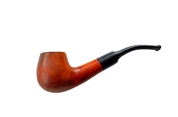 TOBACCO PIPE SHERLOCK - RED BROWN FLAT TOP