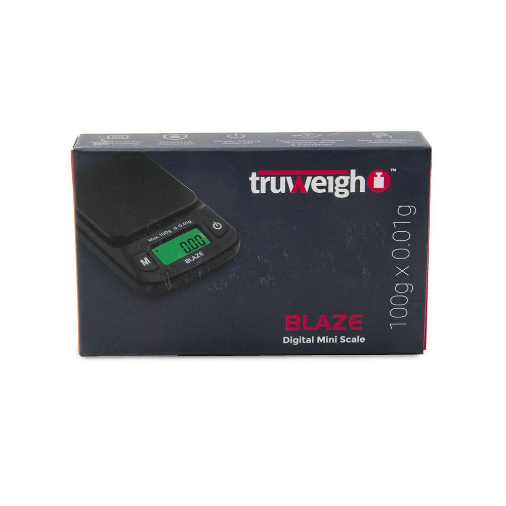 TRUWEIGH BLAZE SCALE 600G X 0.1G BLACK