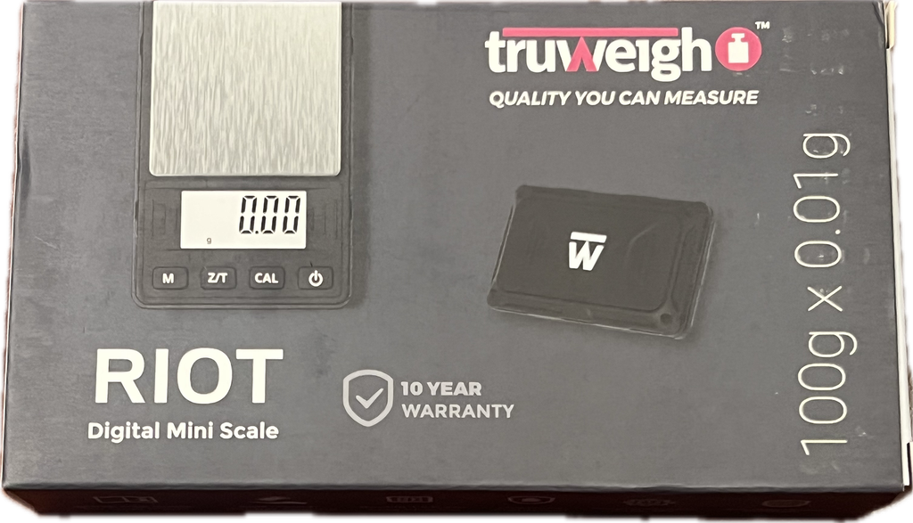 TRUWEIGH RIOT SCALE 100G X 0.01G