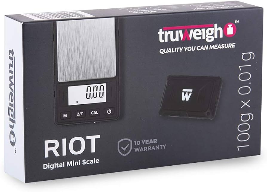 TRUWEIGH RIOT SCALE 100G X 0.01G