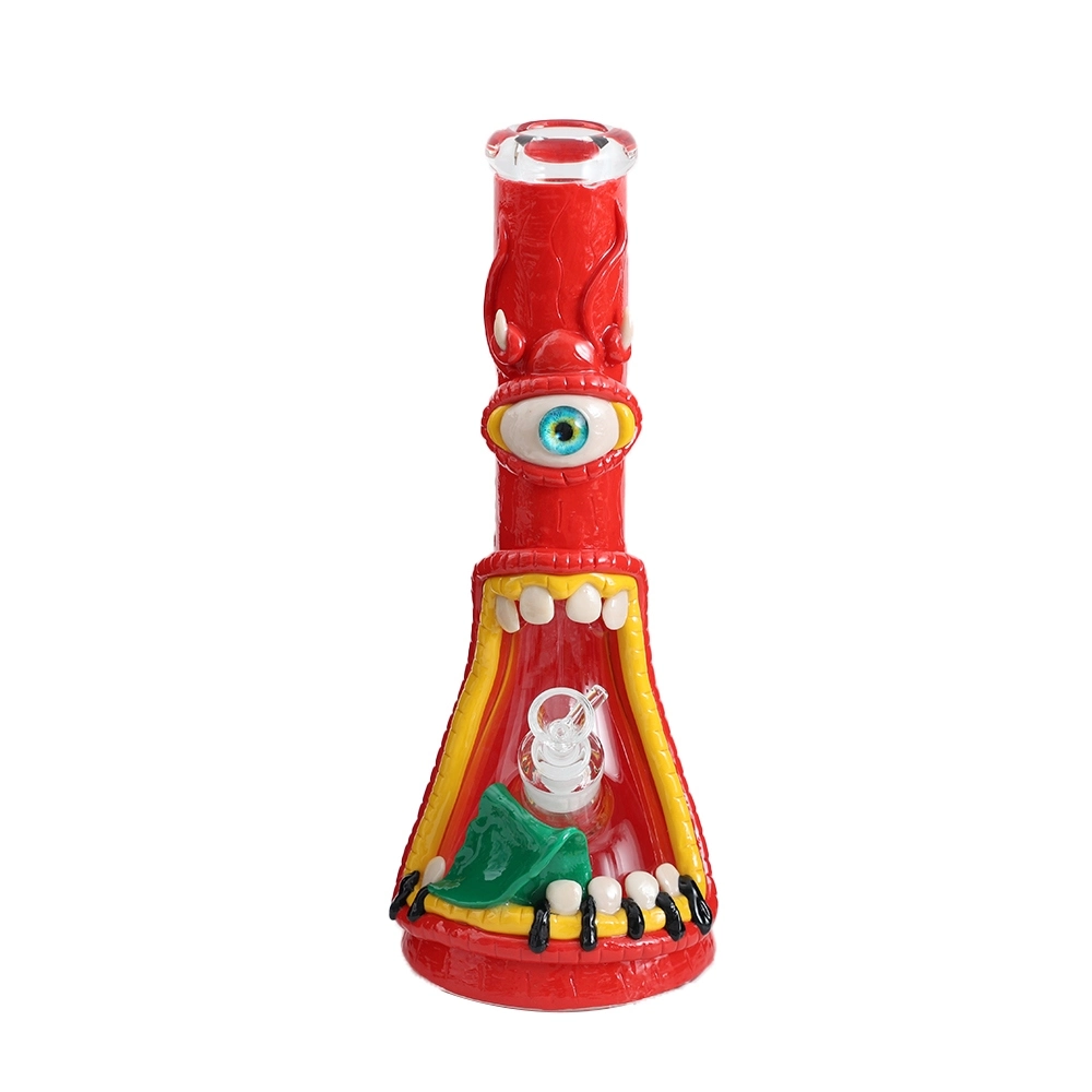 WATERPIPE 12.5" ONE EYED MONSTER WITH CLEAN TEETH