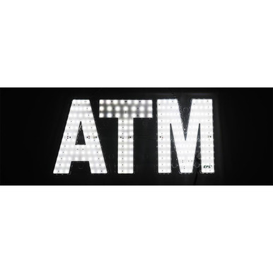 WINDOW SIGN 17X15" ATM