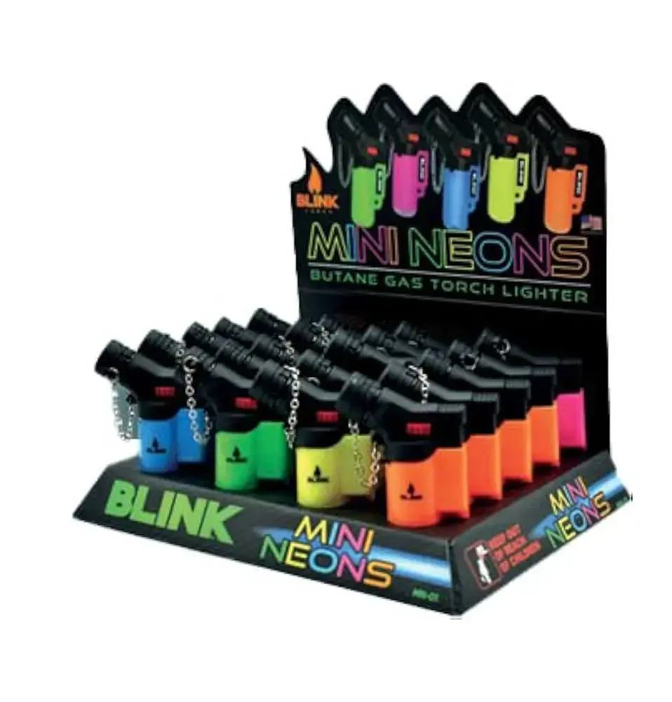 [Q-1458-01] BLINK MINI ANGLE TORCH 20CT (Neon Color)