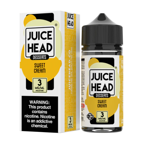 [Q-2667-01] JUICE HEAD DESSERT 100ML (3mg, Sweet Cream)