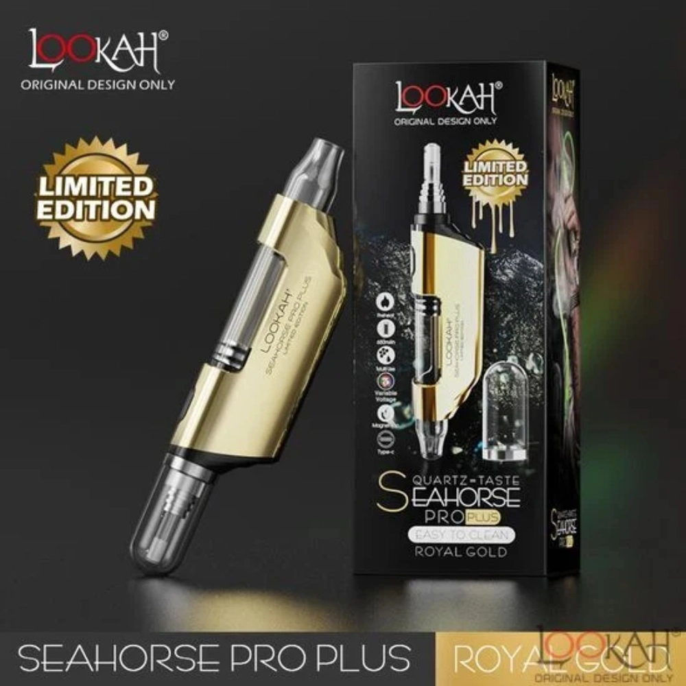 [Q-2761-09] LOOKAH SEAHORSE PRO PLUS 650MAH (Royal Gold (Limited Edition))