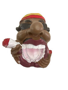 10CM RESIN ASHTRAY BOB MARLEY