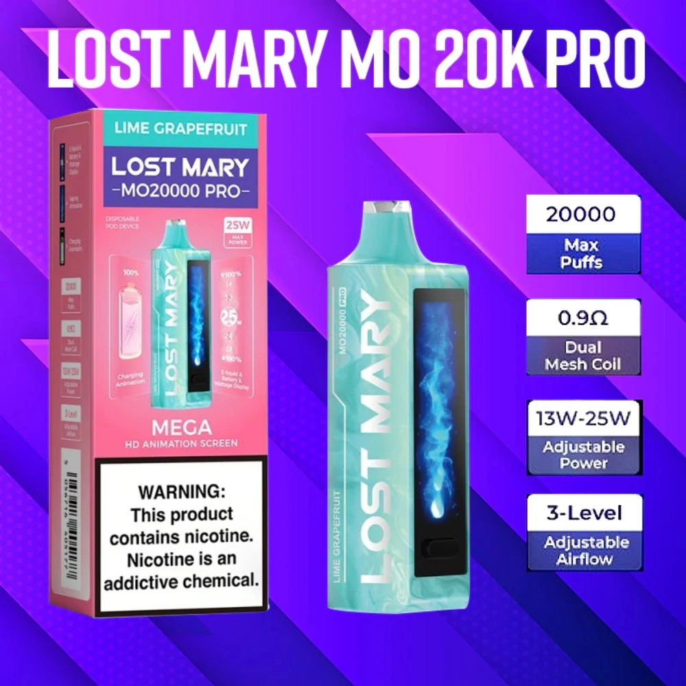 [Q-2769-05] LOST MARY MO20000 DISPOSABLE 18ML 5PK (Mango Twist)