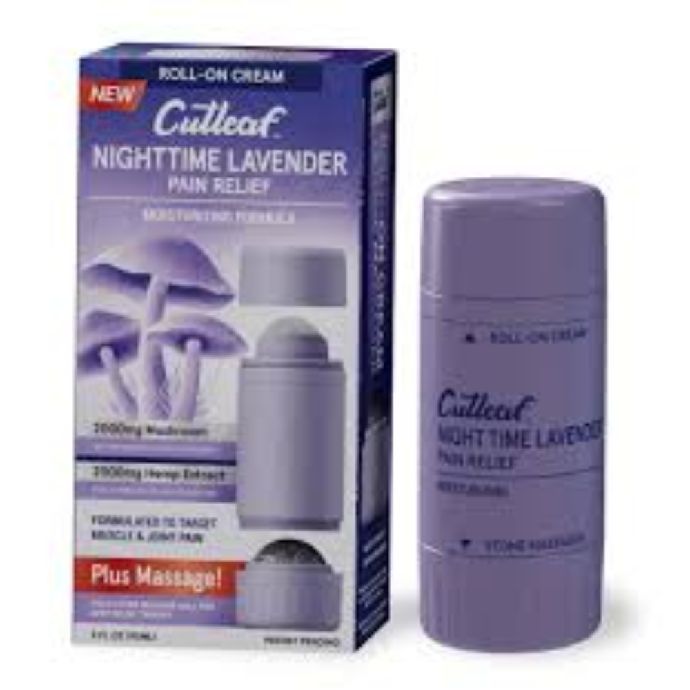 [Q-1672-06] CUTLEAF ROLL-ON GEL (Night Time Lavender)