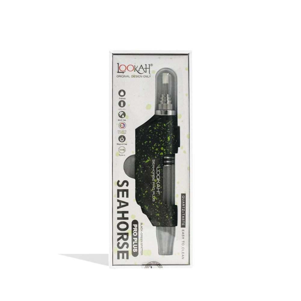 [Q-2761-01] LOOKAH SEAHORSE PRO PLUS 650MAH (Black Green Spatter)