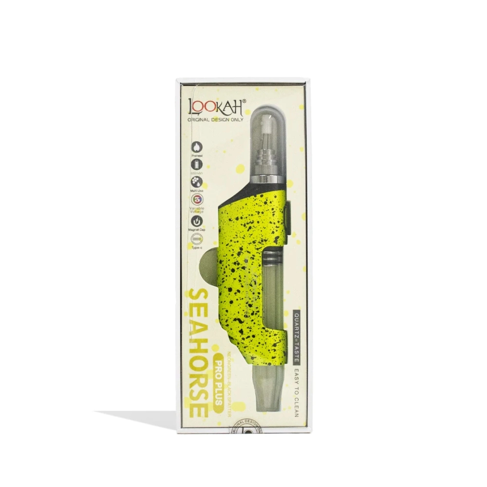 [Q-2761-05] LOOKAH SEAHORSE PRO PLUS 650MAH (NeonGreen Black Spatter)