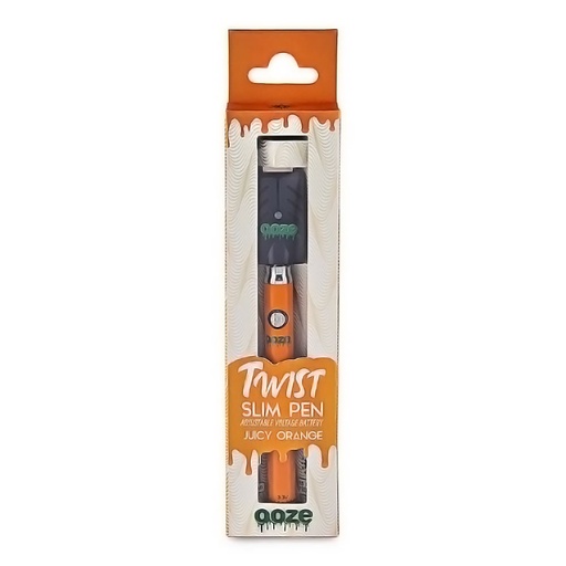 [Q-3015-12] OOZE SLIM PEN TWIST BATTERY + SMART USB (Orange)