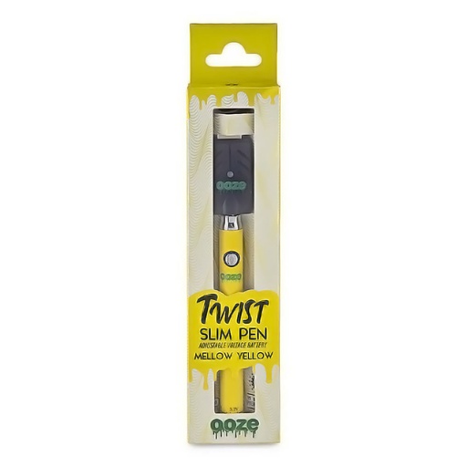 [Q-3015-09] OOZE SLIM PEN TWIST BATTERY + SMART USB (Yellow)