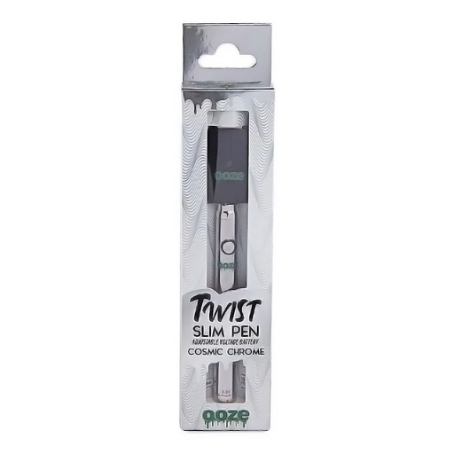 [Q-3015-08] OOZE SLIM PEN TWIST BATTERY + SMART USB (Chrome)