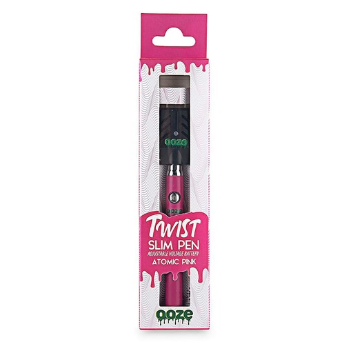 [Q-3015-04] OOZE SLIM PEN TWIST BATTERY + SMART USB (Pink)