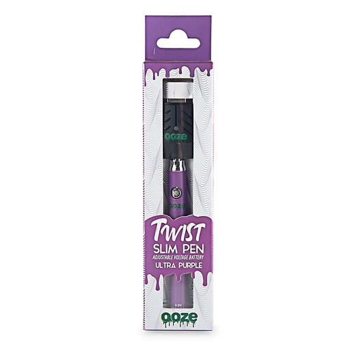 [Q-3015-10] OOZE SLIM PEN TWIST BATTERY + SMART USB (Purple)