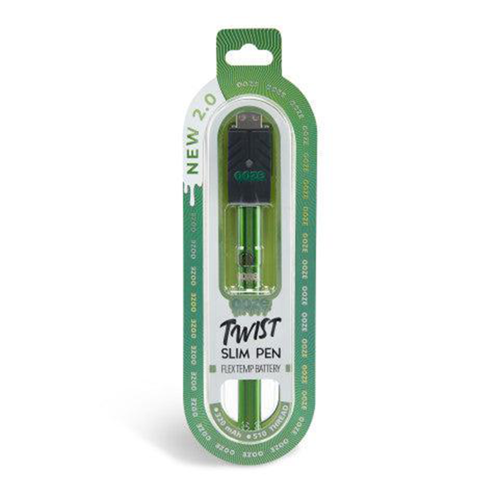 [Q-3016-08] OOZE SLIM TWIST 2.0 BATTERY (Slime Green)