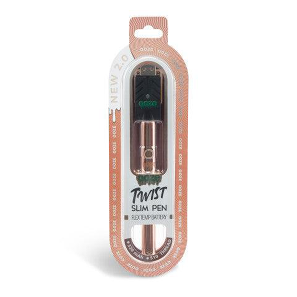 [Q-3016-10] OOZE SLIM TWIST 2.0 BATTERY (Rose Gold)