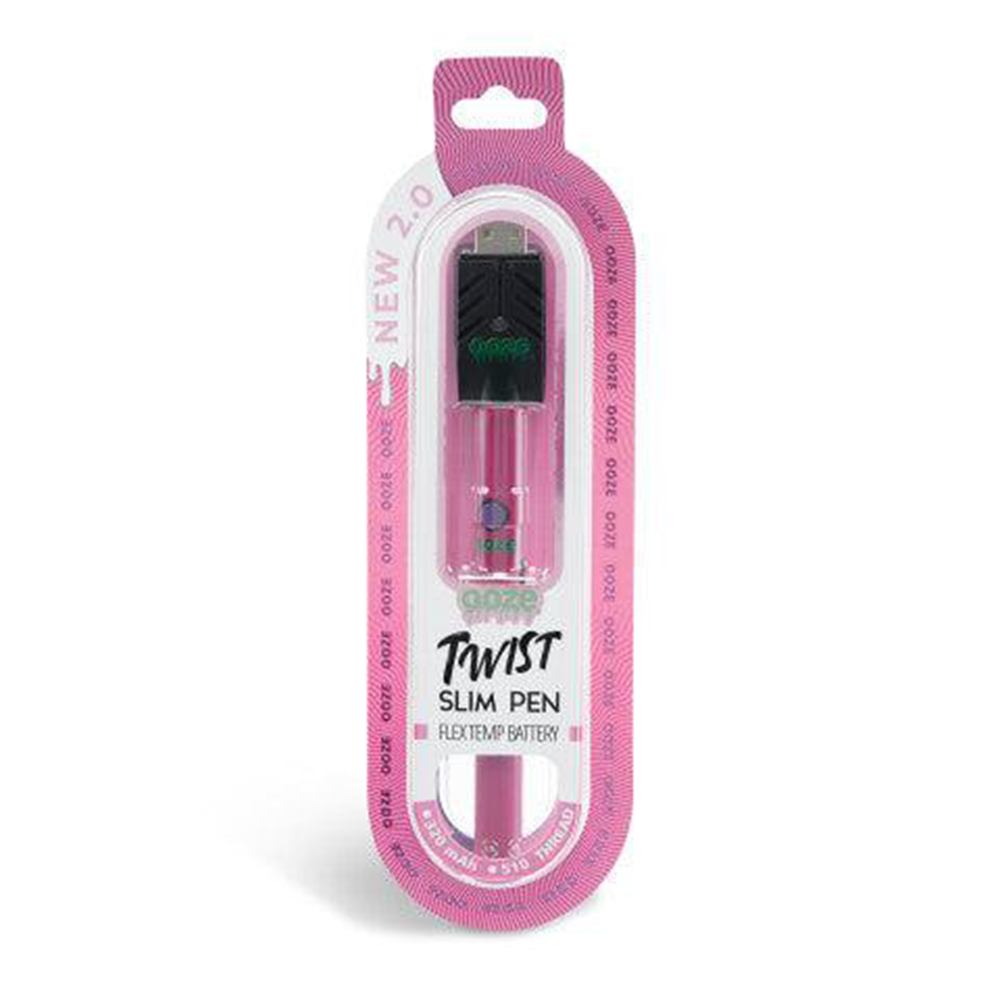 [Q-3016-04] OOZE SLIM TWIST 2.0 BATTERY (Atomic Pink)