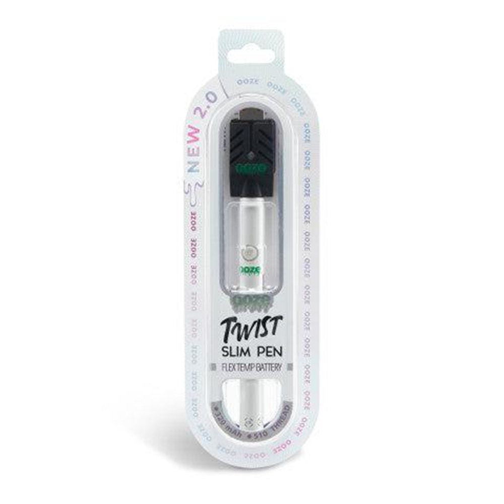 [Q-3016-13] OOZE SLIM TWIST 2.0 BATTERY (Polar Pearl)