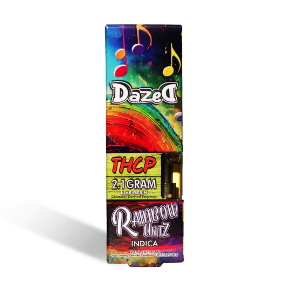 [Q-4349-02] DAZED THCP 2.1G CART (Rainbow Untz)