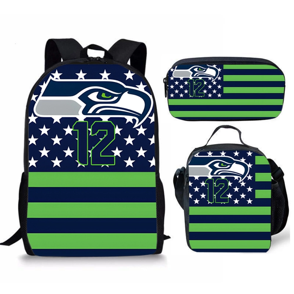 [Q-1293-03] BACKPACK 3 ITEMS (Seattle Seahawks)