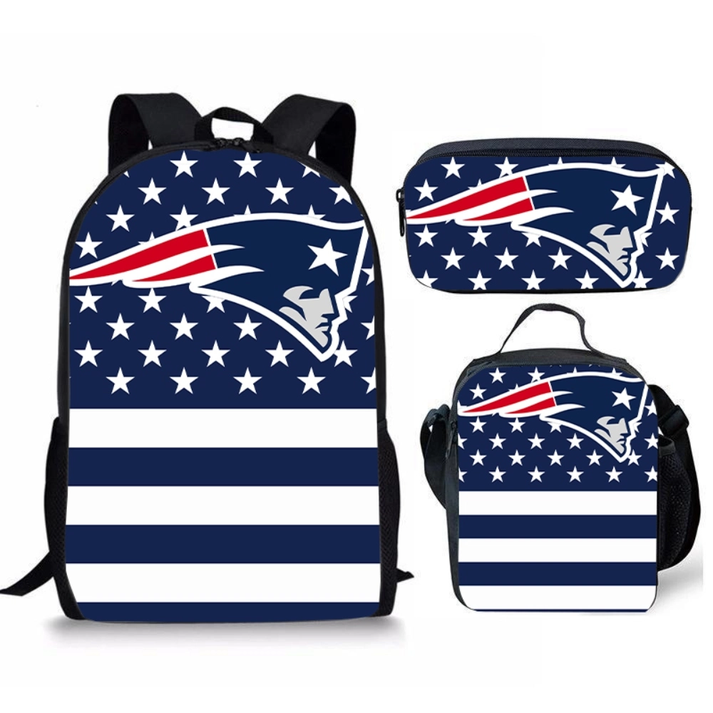 [Q-1293-06] BACKPACK 3 ITEMS (England Patriots)