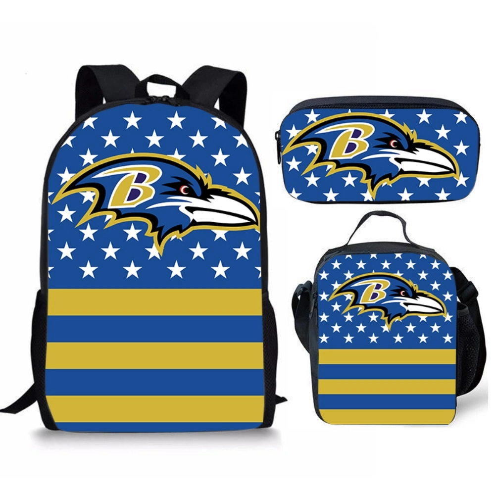 [Q-1293-07] BACKPACK 3 ITEMS (Baltimore Ravens)