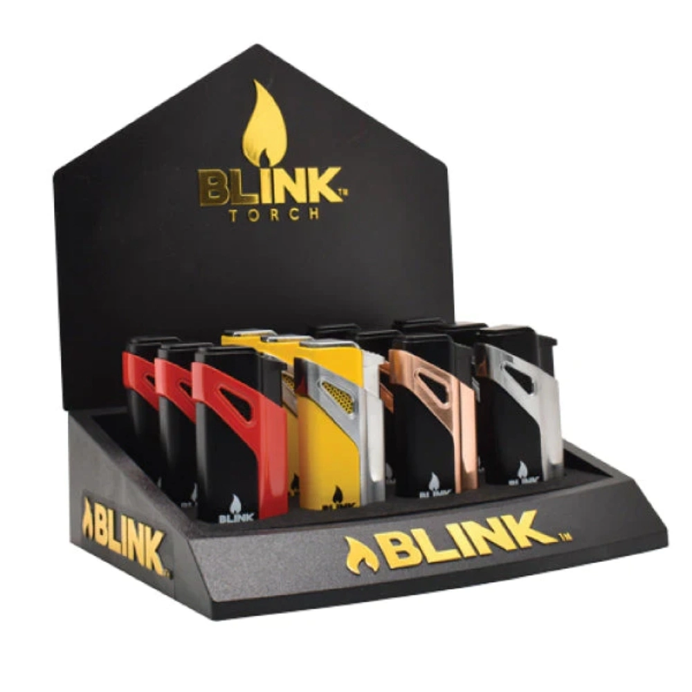 BLINK DECO TRIPLE FLAME TORCH 12PK DISPLAY