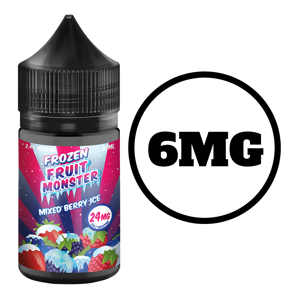 [Q-2023-10] FROZEN FRUIT MONSTER 100ML (6mg, Strawberry Kiwi Pomegranate Ice)