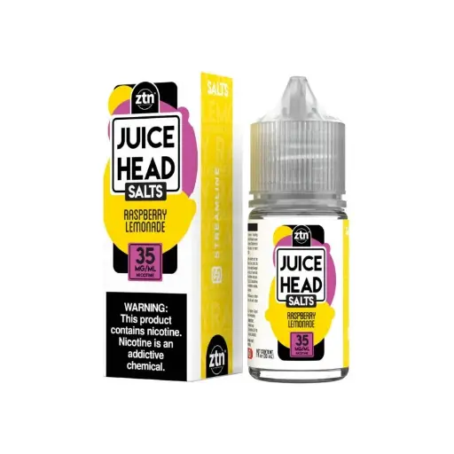 [Q-2672-21] JUICE HEAD SALT 30ML (25mg, Raspberry Lemonade)