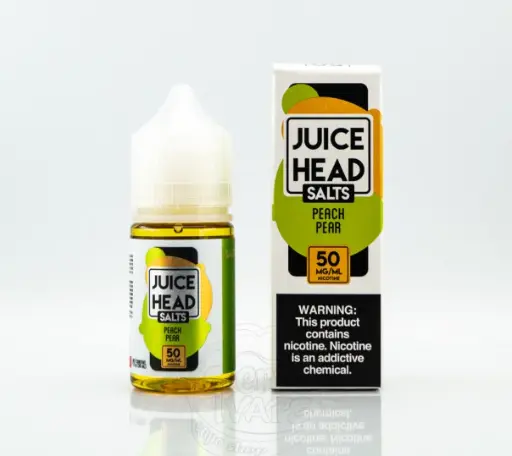 [Q-2672-14] JUICE HEAD SALT 30ML (50mg, Peach Pear)