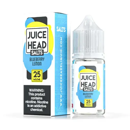 [Q-2672-15] JUICE HEAD SALT 30ML (25mg, Blueberry Lemon)