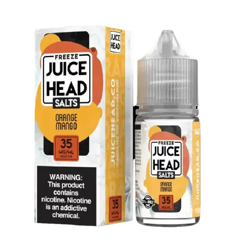 [Q-2669-02] JUICE HEAD FREEZE SALT 30ML (35MG, Orange Mango Ice)