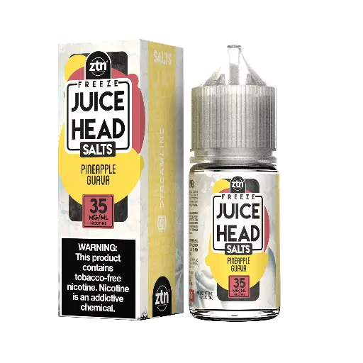 [Q-2669-03] JUICE HEAD FREEZE SALT 30ML (35MG, Pineapple Guava Ice)