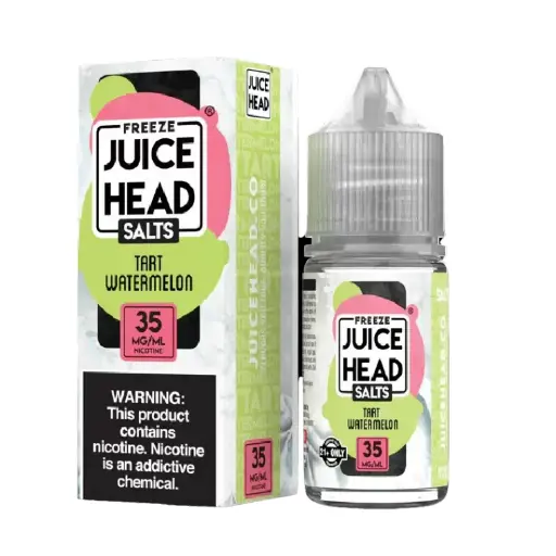 [Q-2669-09] JUICE HEAD FREEZE SALT 30ML (35MG, Tart Watermelon Ice)