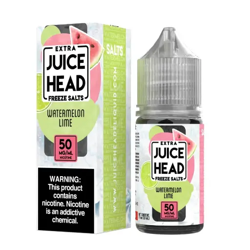 [Q-2669-10] JUICE HEAD FREEZE SALT 30ML (50mg, Tart Watermelon Ice)