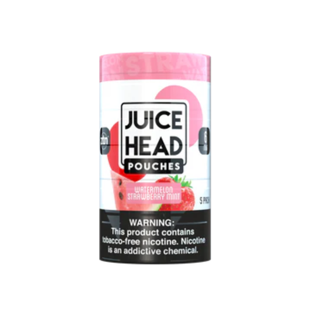 [Q-2671-04] JUICE HEAD POUCHES 5CT (12MG, Watermelon Strawberry)