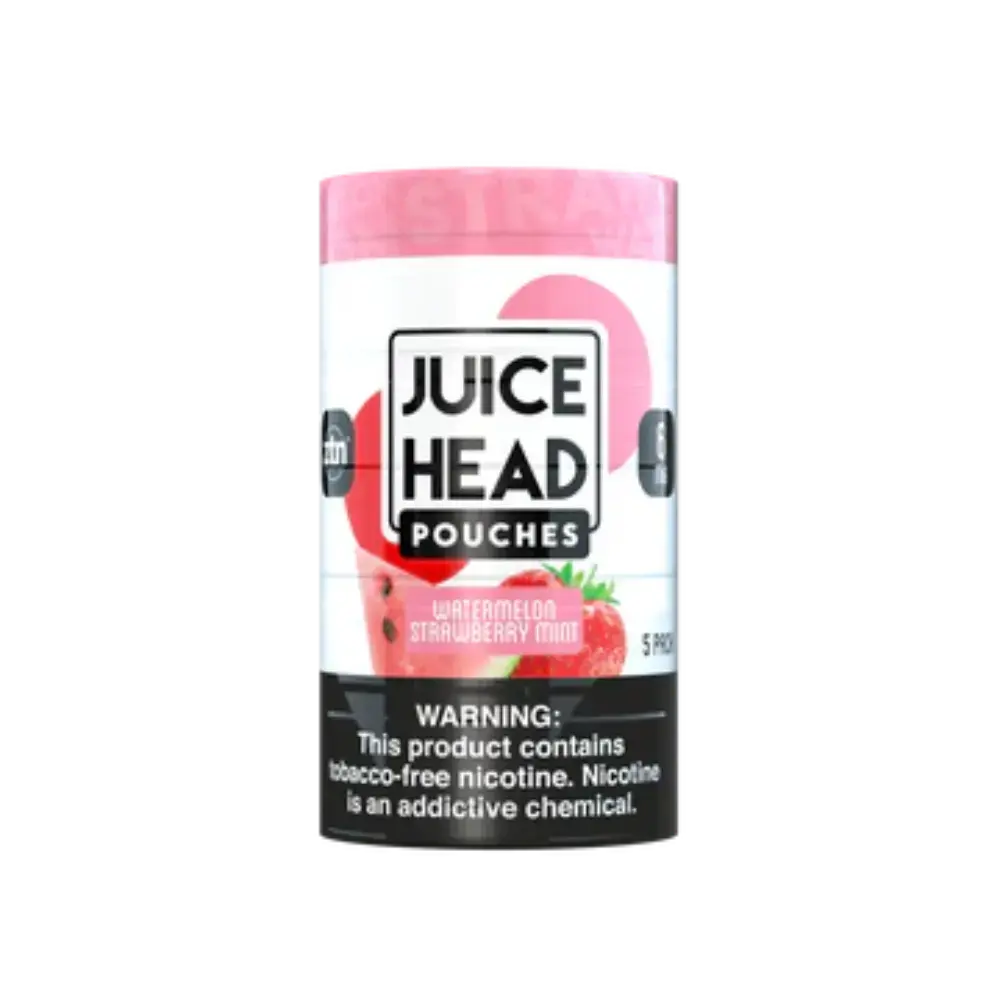 [Q-2671-03] JUICE HEAD POUCHES 5CT (6mg, Watermelon Strawberry)