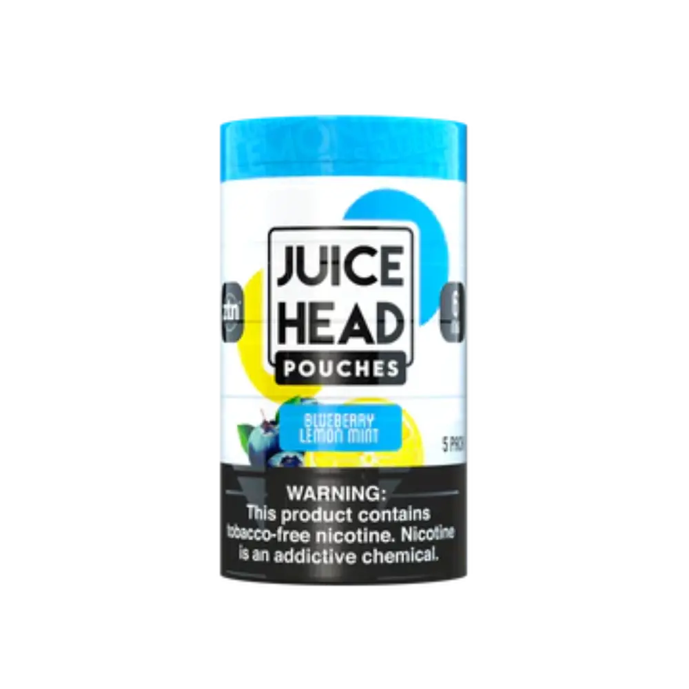 [Q-2671-06] JUICE HEAD POUCHES 5CT (12MG, Blueberry Lemon Mint)