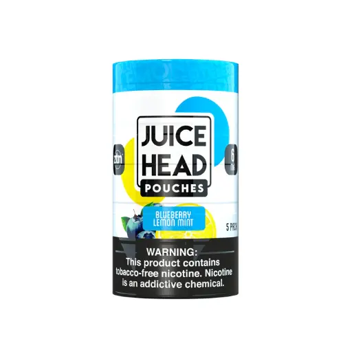 [Q-2671-05] JUICE HEAD POUCHES 5CT (6mg, Blueberry Lemon Mint)