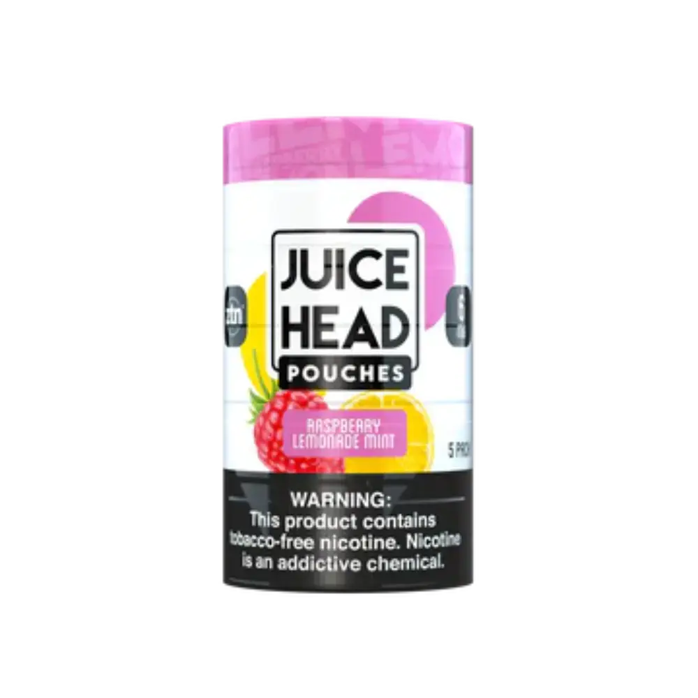 [Q-2671-07] JUICE HEAD POUCHES 5CT (6mg, Raspberry Lemonade Mint)